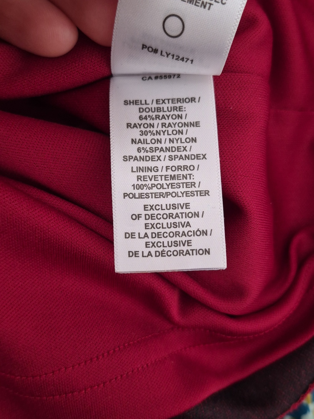 Classic Vixen Red Mini Midi Dress with Gold Tone Zipper. Wedding Guest. Size 8. - Picture 11 of 16